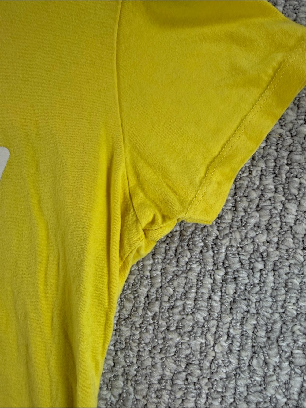Port & Co Heinz "Yellow Mustard" Short Sleeve Crew Neck Graphic Tee Women SZ Sm - Picture 8 of 8